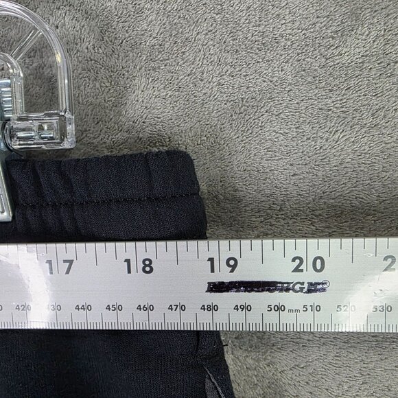 Mens Jerzees NuBlend Black Sweatpants Broken Arrow Cotton Blend Drawstring XL - Picture 5 of 9